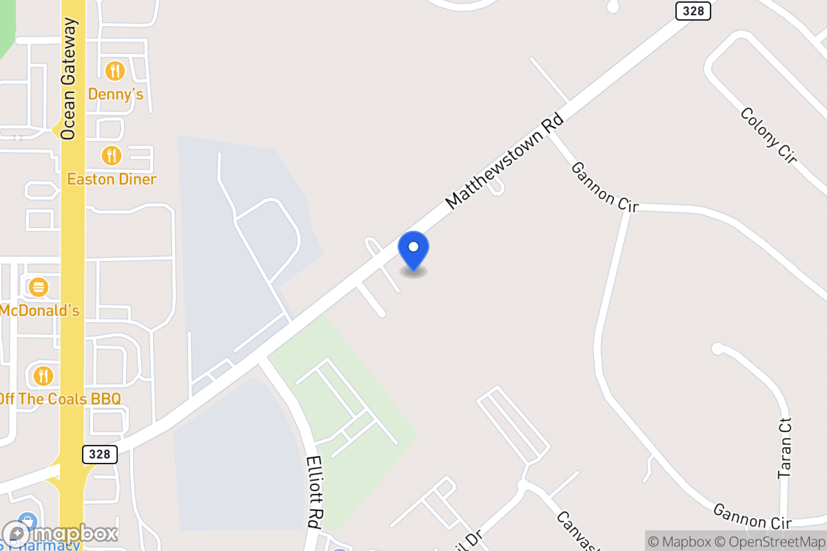 Map of 29425 Matthewstown Rd, Easton