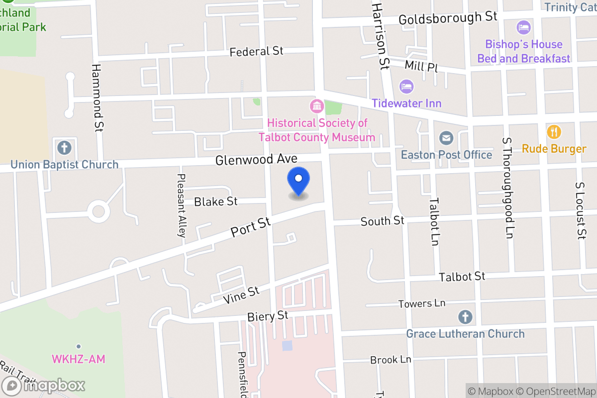 Map of 9 Port St, Easton