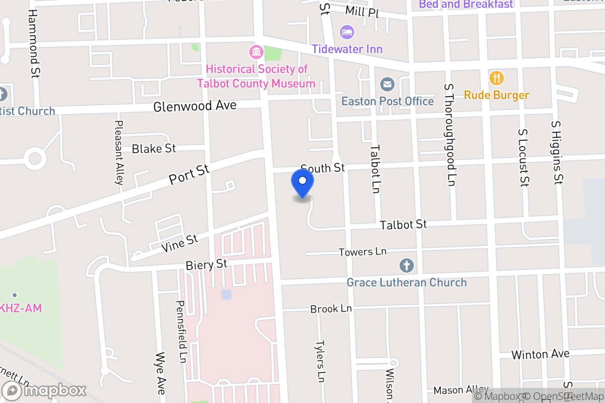 Map of 15 South St, Easton