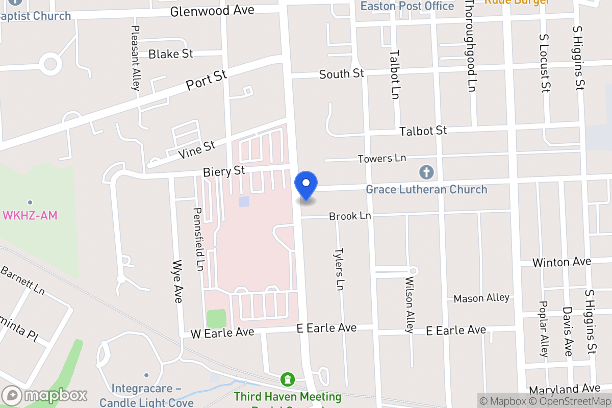 Map of 2 Brookletts Ave, Easton