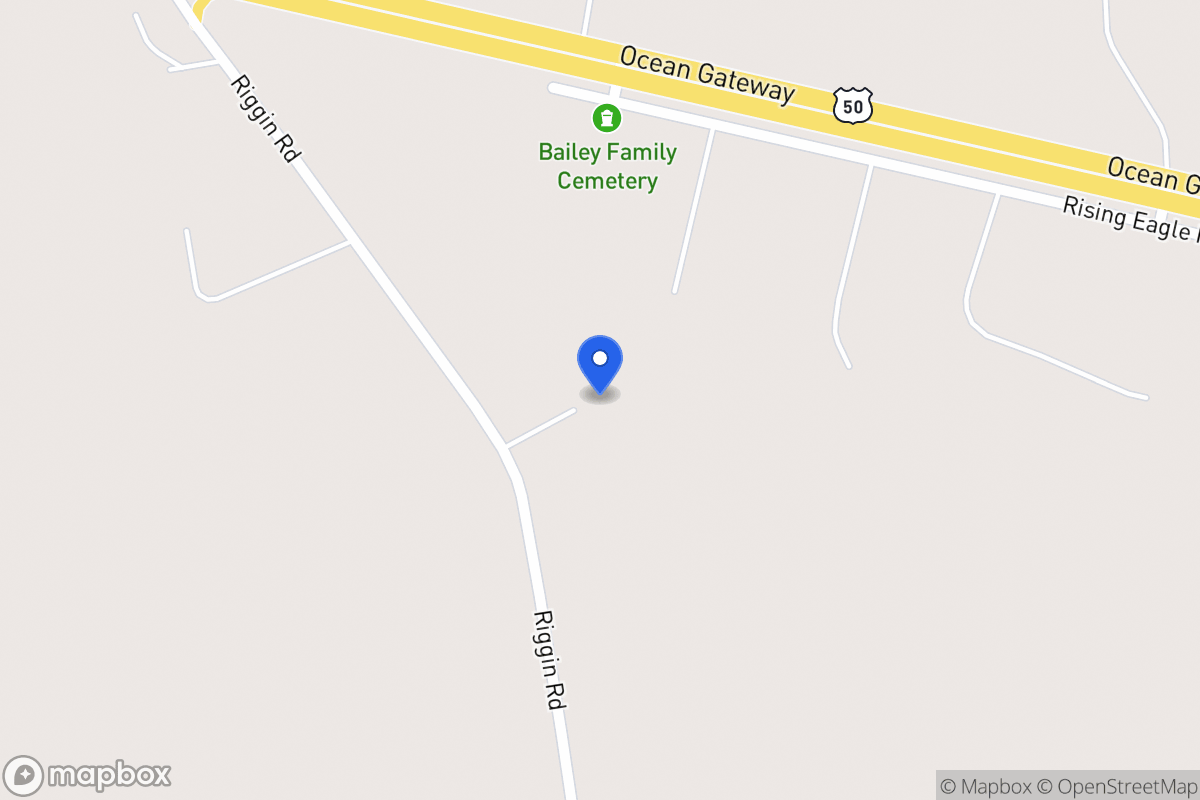 Map of 9437 Riggin Rd, Mardela Springs
