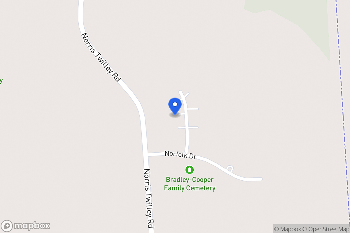 Map of 10704 Downs Way, Delmar