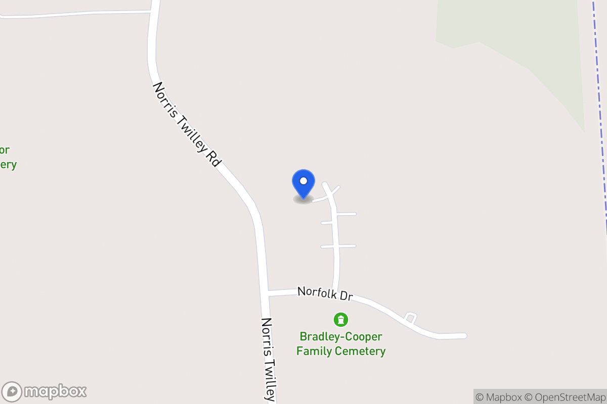 Map of 10716 Downs Way, Delmar