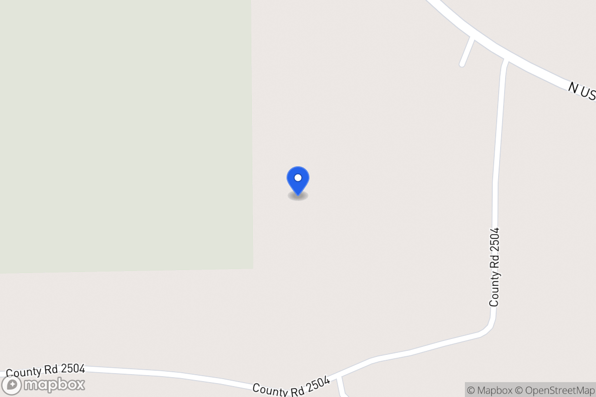 Map of 580   An County Road 2504  ,  , Tx