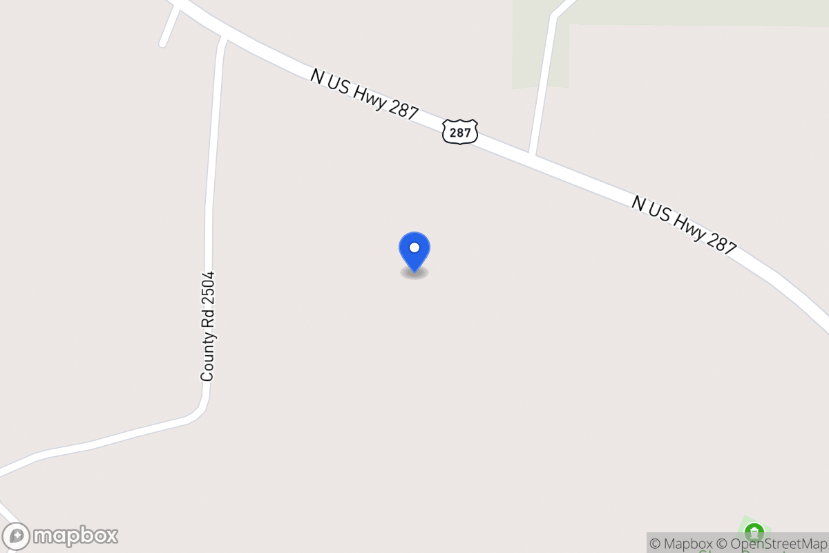 Map of 14719 N Us Highway 287  ,  , Tx
