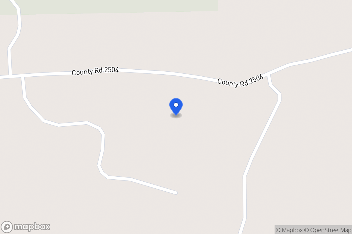 Map of 787   An County Road 2504  ,  , Tx