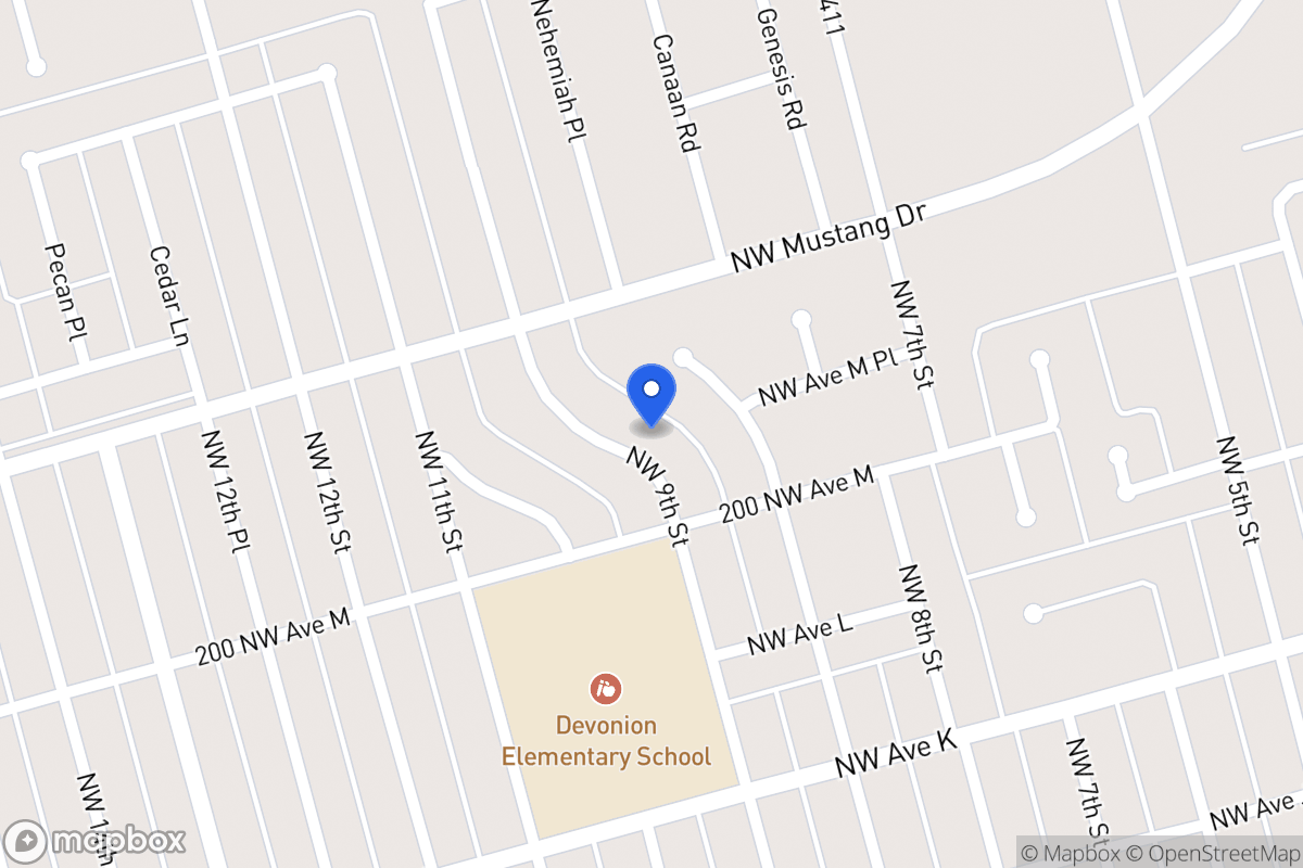 Map of 1406  Nw 9 , ,