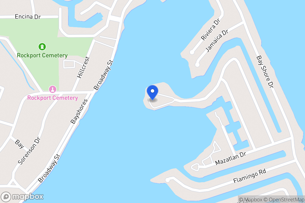 Map of 71  Nassau Dr Apt, Rockport, Tx 78382, Rockport