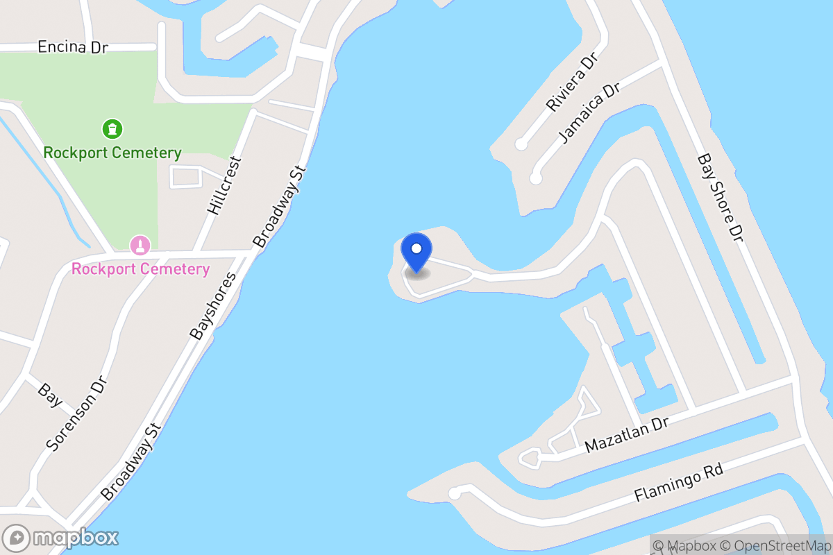Map of 71  Nassau Dr Apt, Rockport, Tx 78382, Rockport