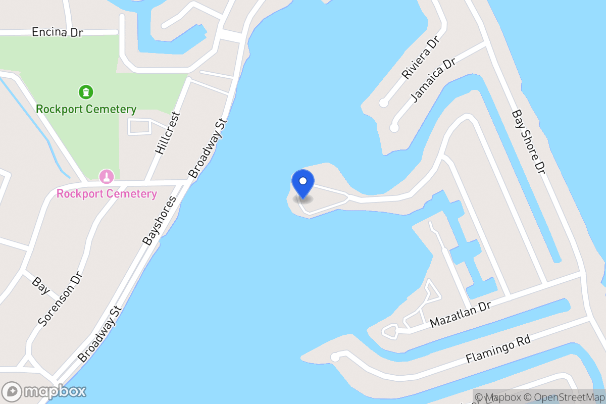 Map of 71  Nassau Dr Apt, Rockport, Tx 78382, Rockport