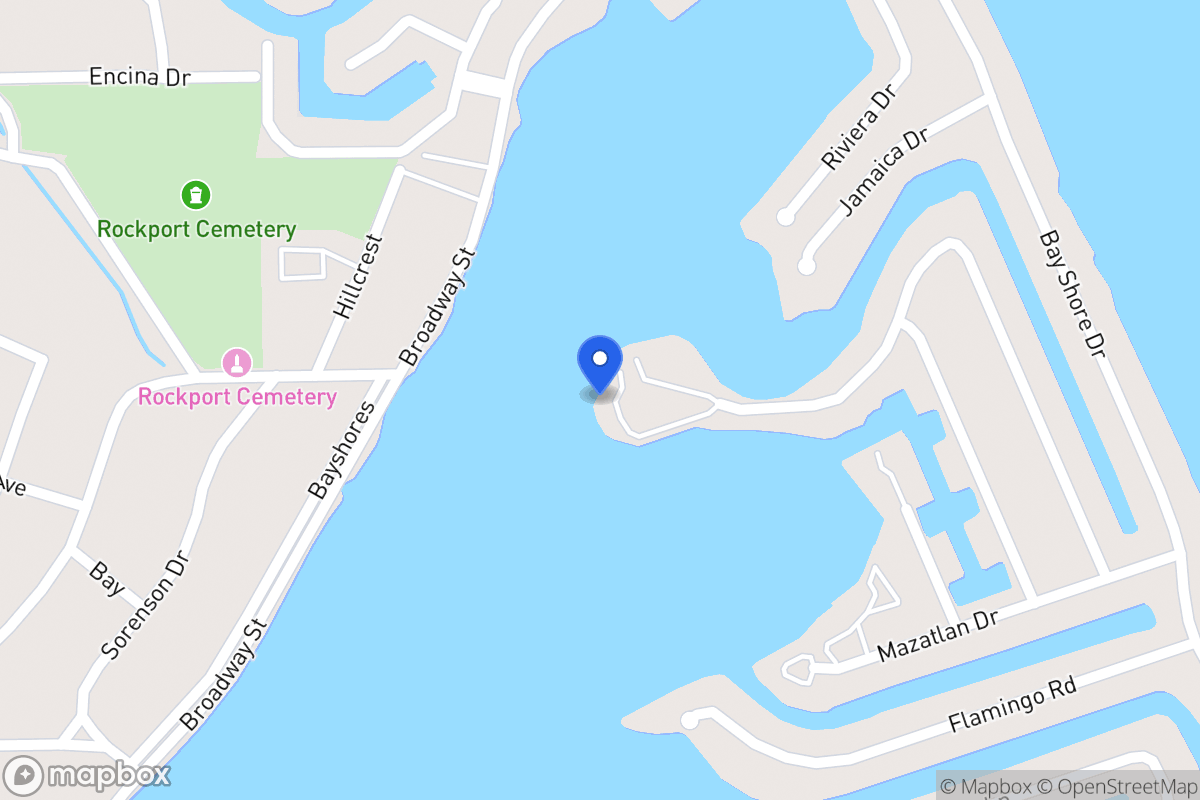 Map of 71  Nassau Dr Apt, Rockport, Tx 78382, Rockport