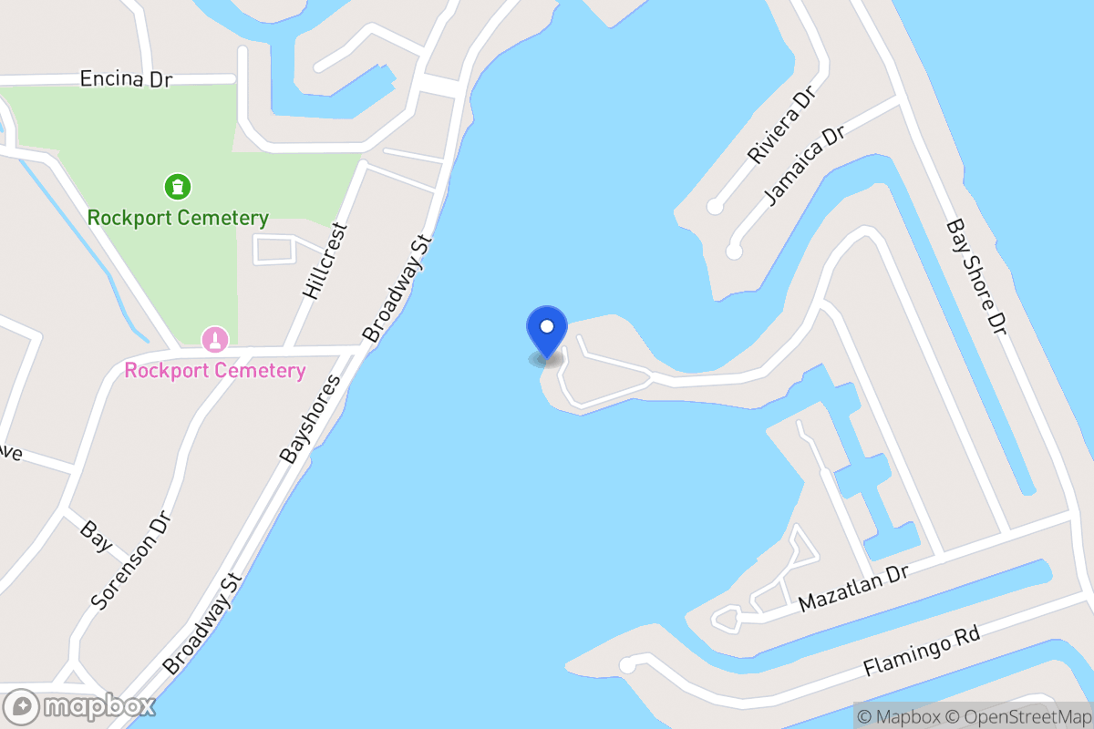 Map of 71  Nassau Dr Apt, Rockport, Tx 78382, Rockport
