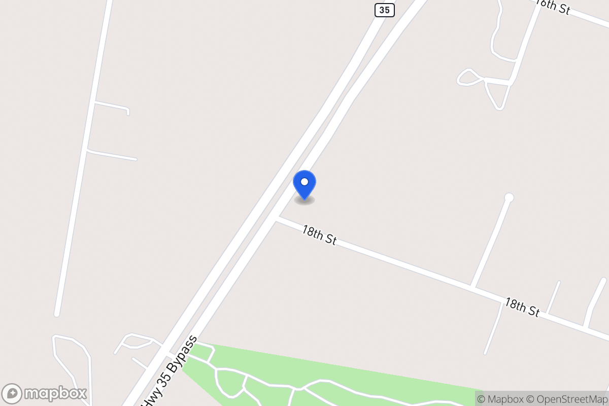 Map of 1100  S H 35 Bypass , Rockport, Tx 78382, Rockport