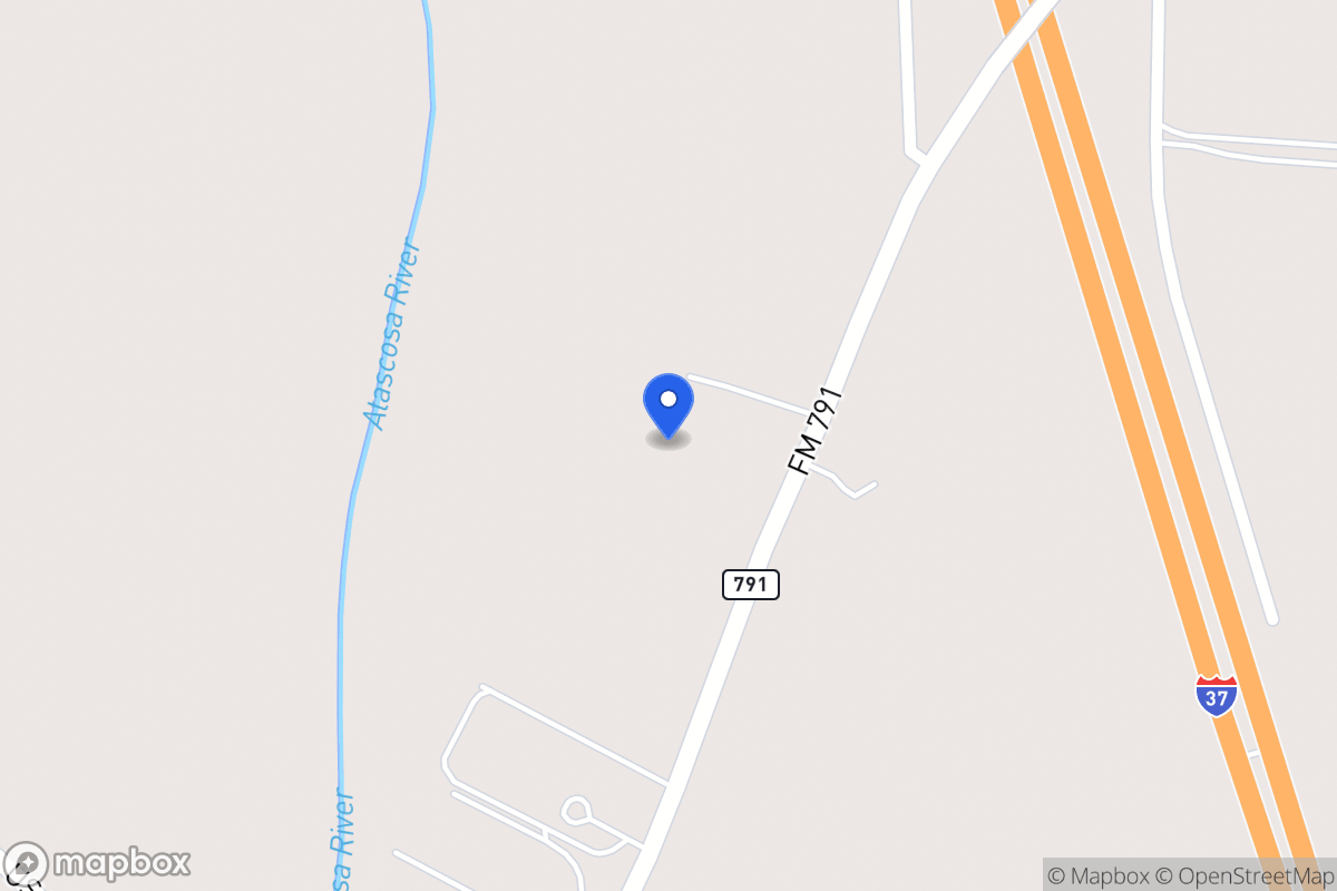 Map of 19515  Fm 791 East , , Tx