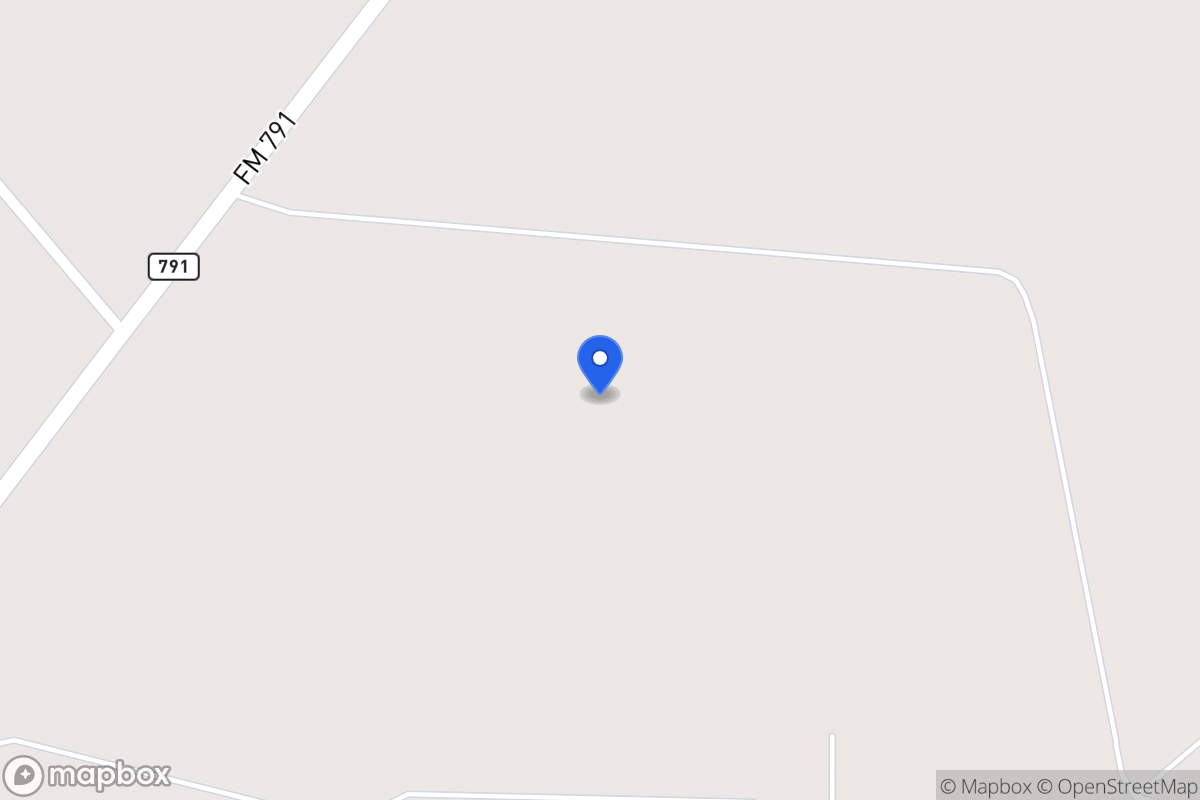 Map of E Fm 791 , , Tx