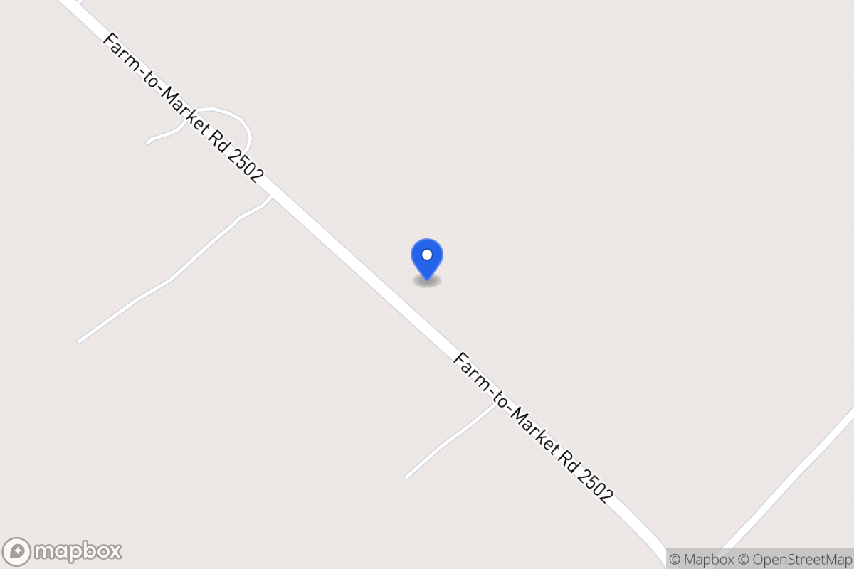 Map of 876  Fm 2502 , Bellville, Tx 77418, Bellville