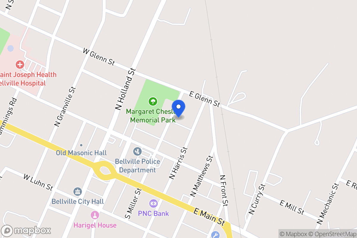 Map of 205  Miller St , Bellville, Tx 77418, Bellville