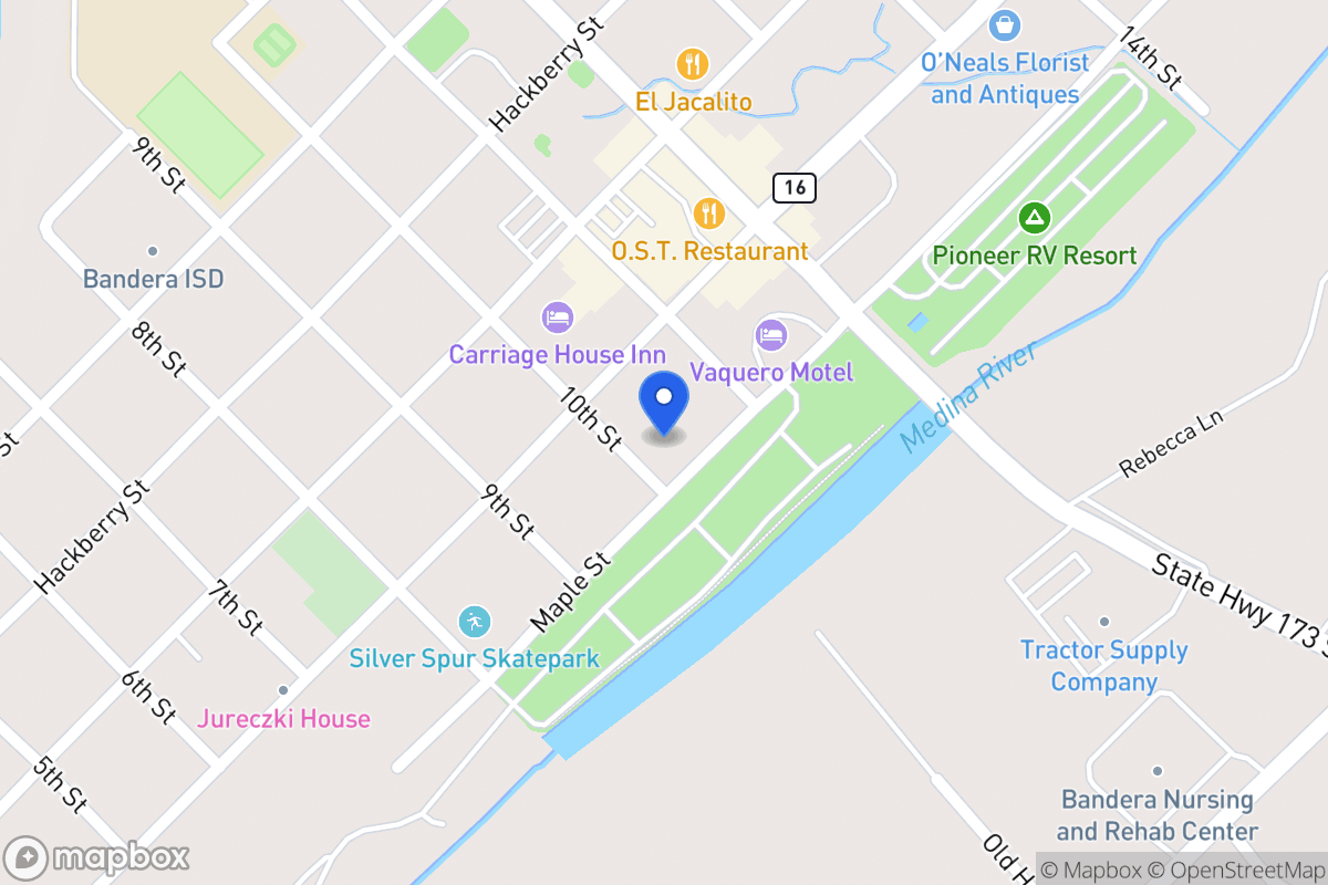 Map of 1003  Maple St , , Tx