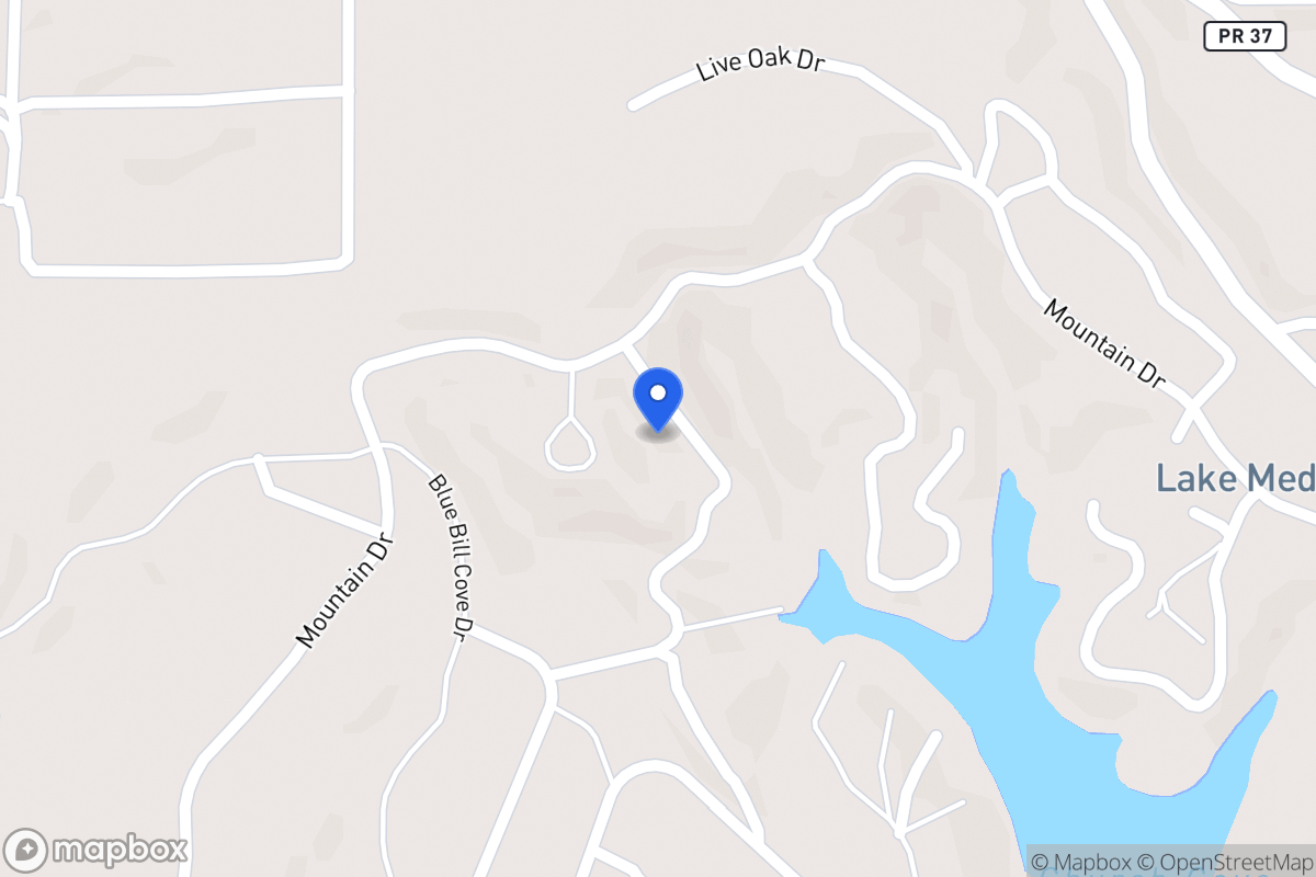 Map of 130  Oak Cliff Dr , ,