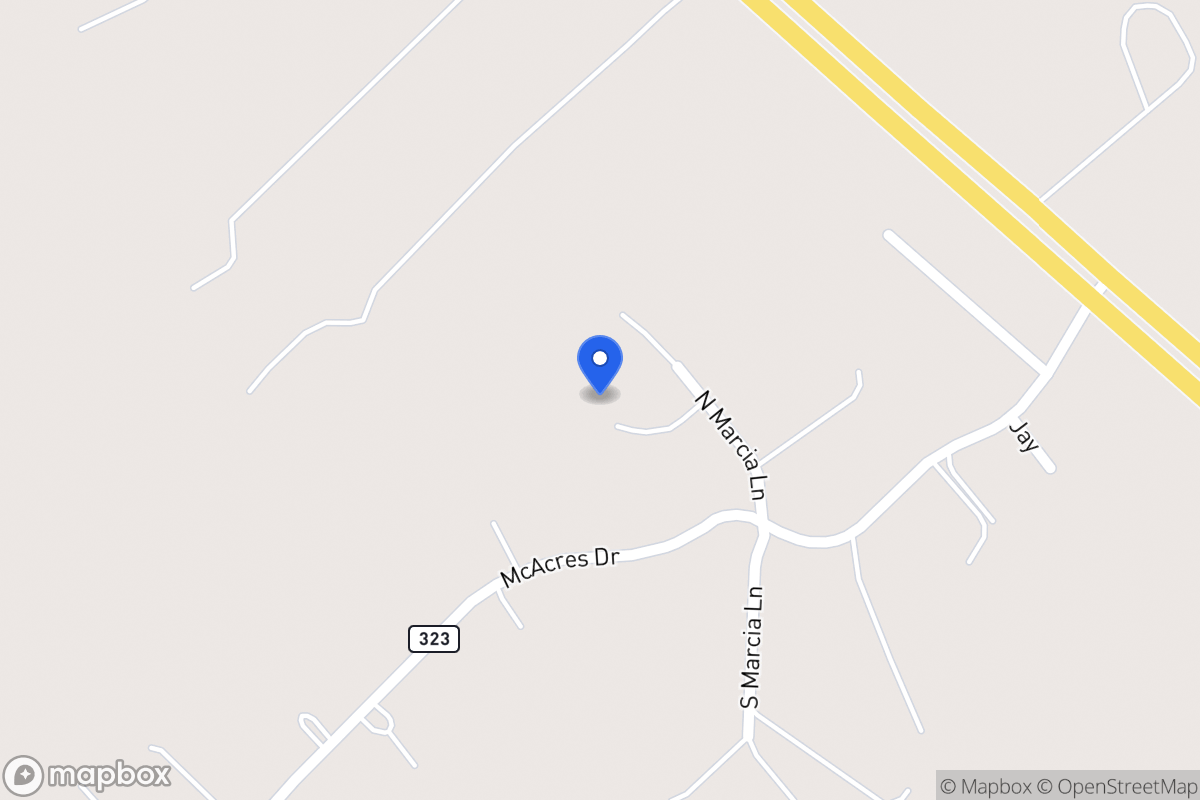 Map of 118 N Marcia Ln , Mcdade, Tx 78650, Mcdade