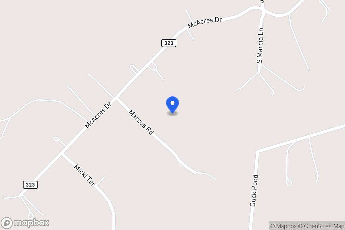 Map of 130  Marcus Rd , Mcdade, Tx 78650, Mcdade