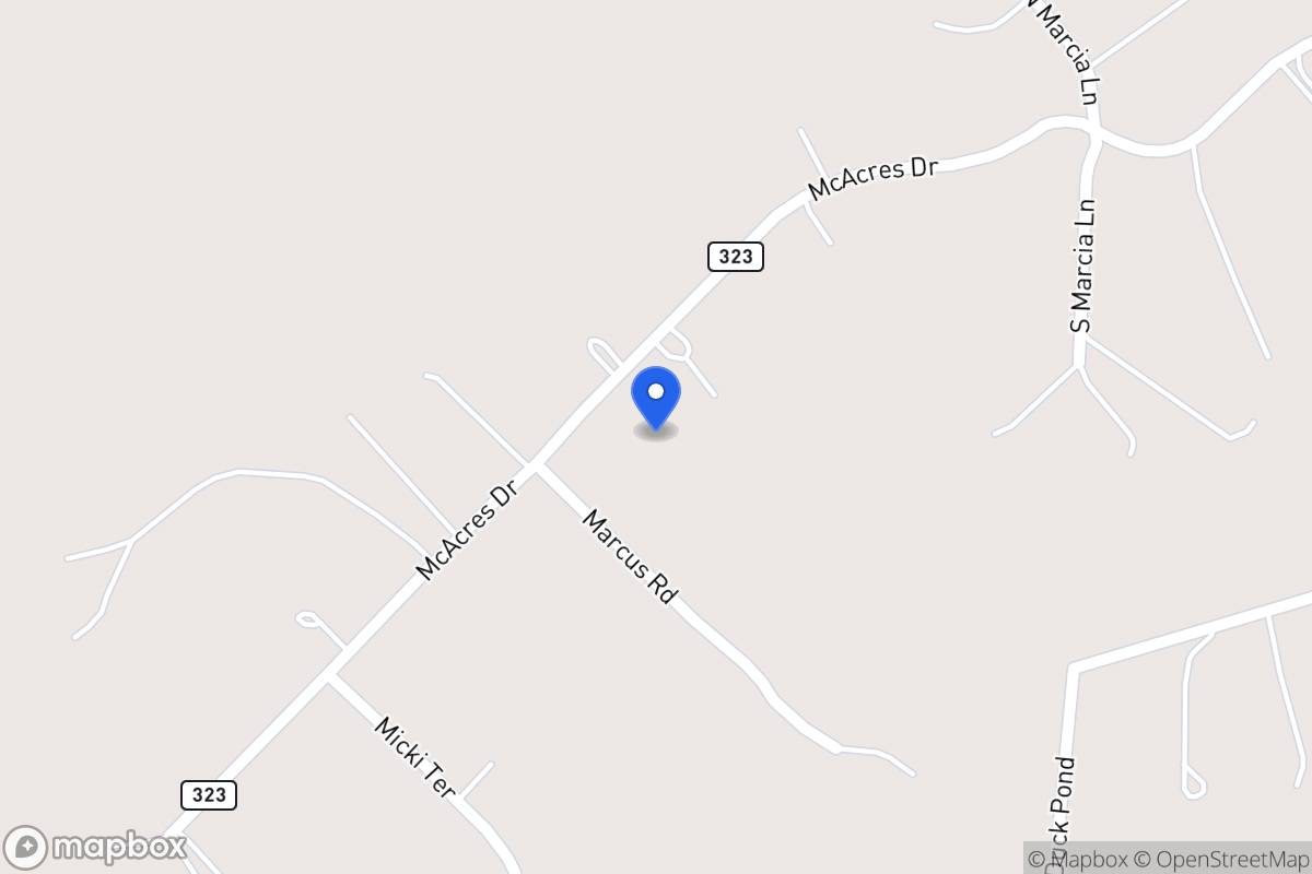 Map of 215  Mcacres Dr , Mcdade, Tx 78650, Mcdade