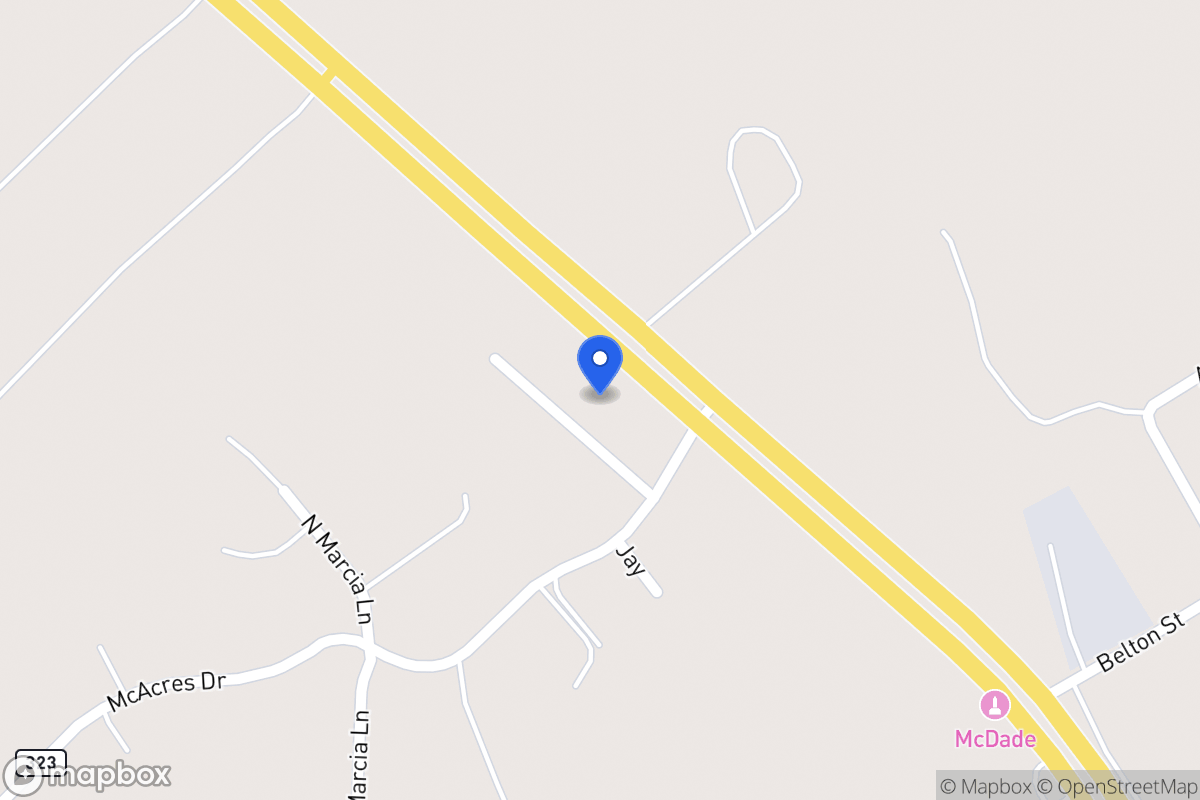 Map of 110  Minnie Cv , Mcdade, Tx 78650, Mcdade
