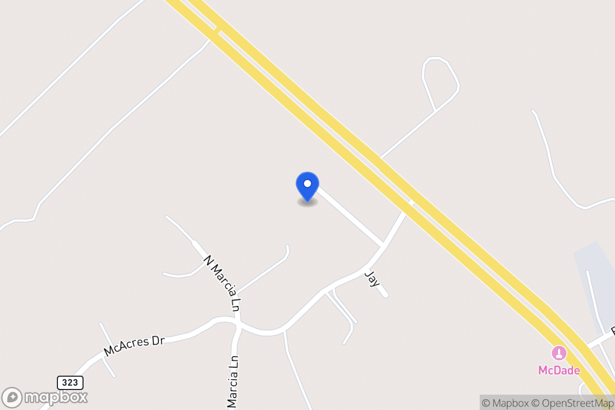 Map of 119  Minnie Cv , Mcdade, Tx 78650, Mcdade