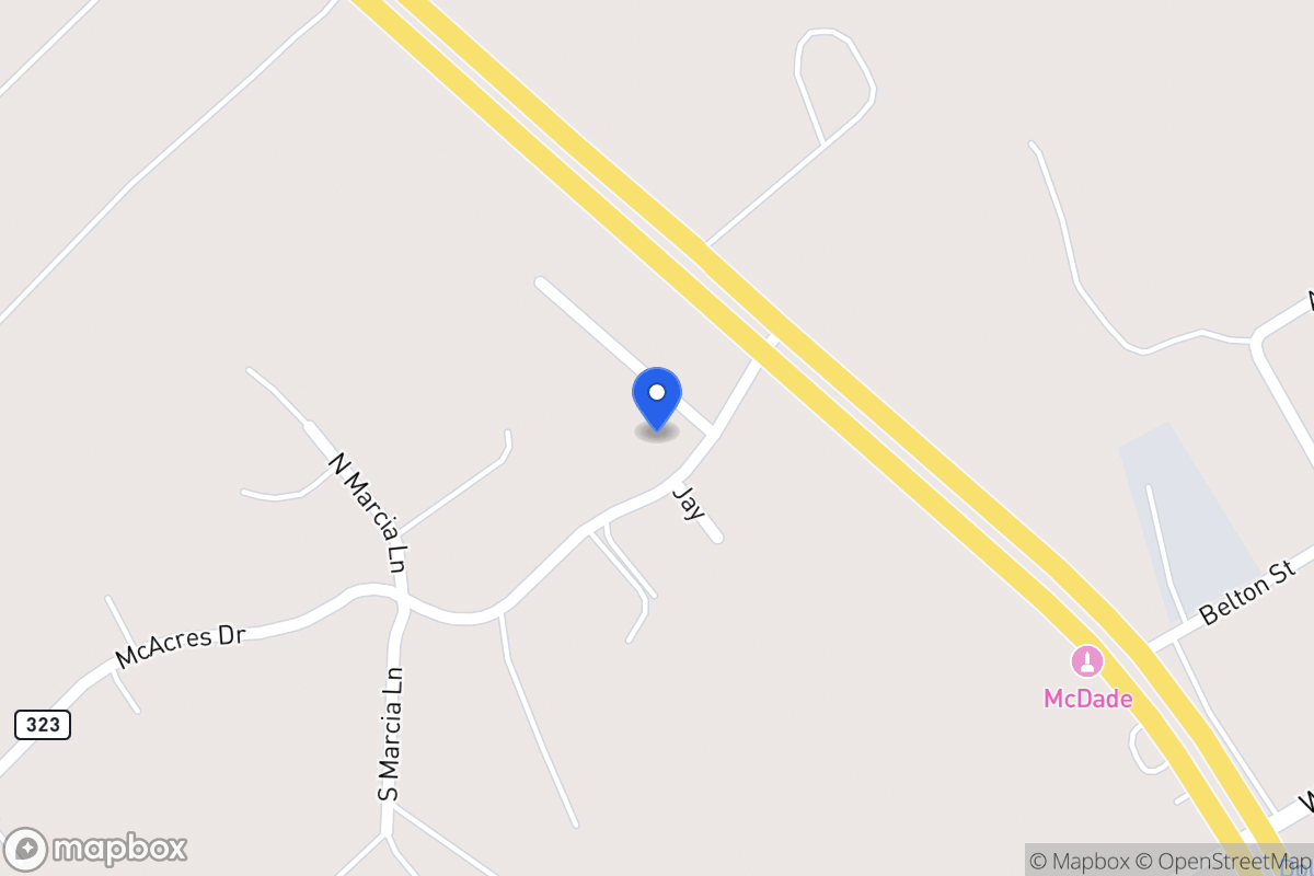 Map of 105  Minnie Cv , Mcdade, Tx 78650, Mcdade