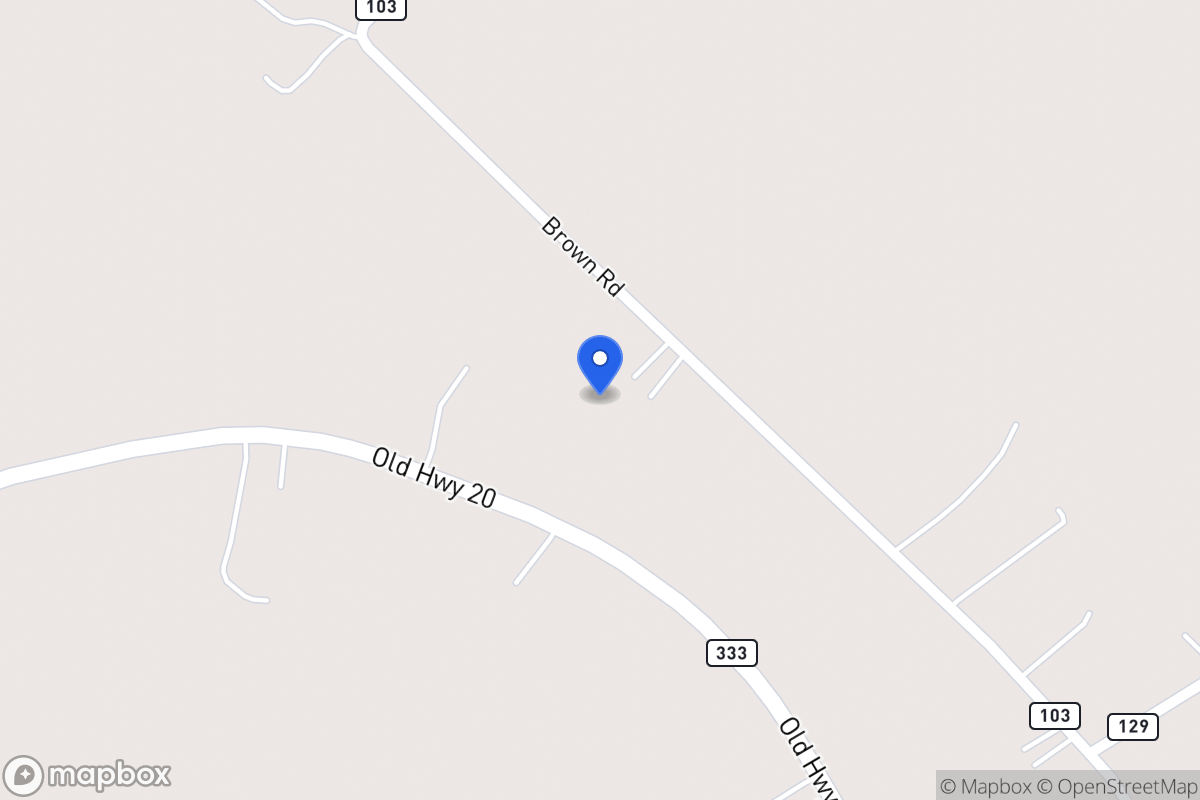 Map of 341  Brown Rd , Mcdade, Tx 78650, Mcdade