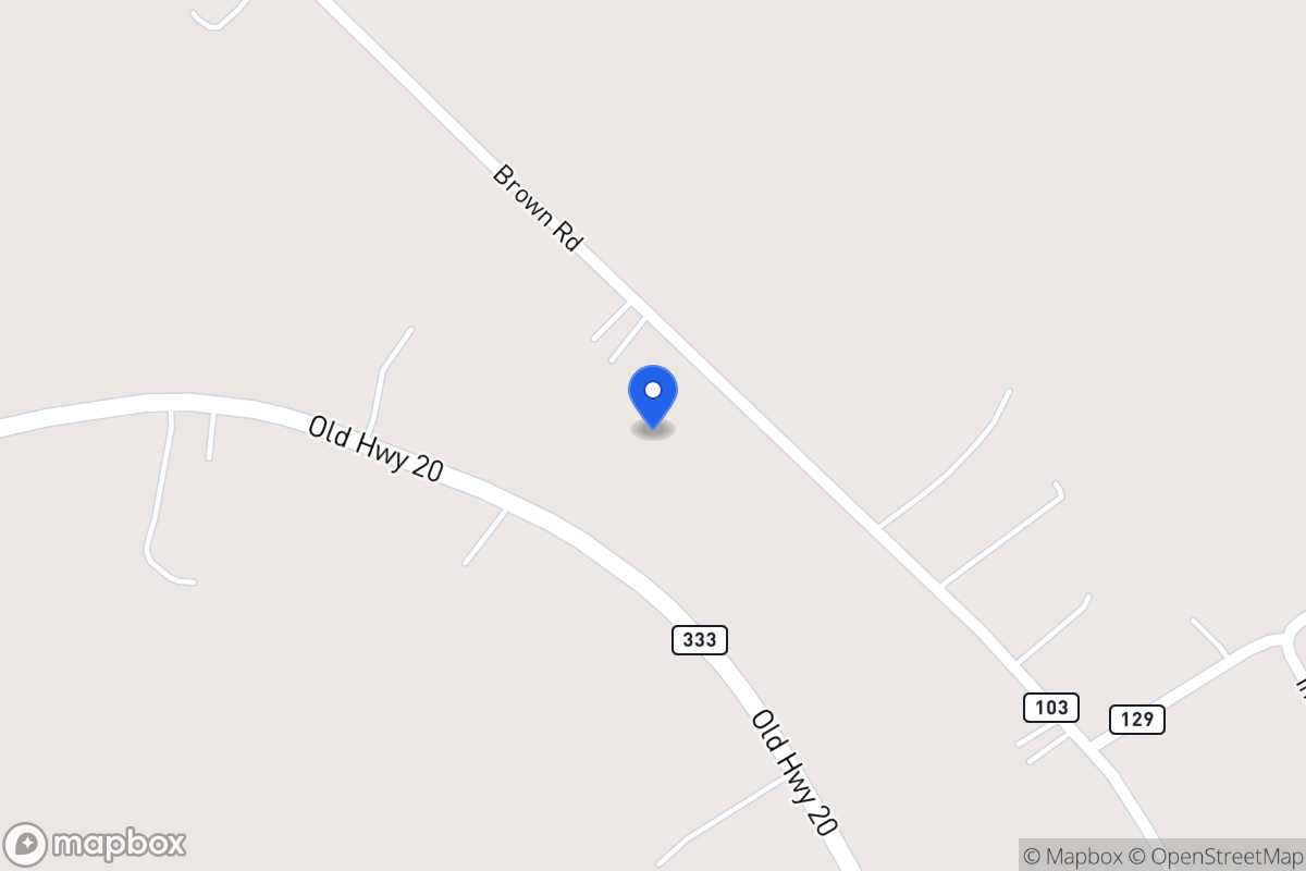 Map of 323  Brown Rd , Mcdade, Tx 78650, Mcdade