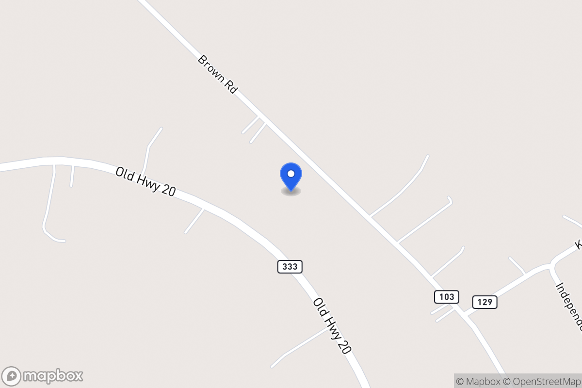Map of 315  Brown Rd , Mcdade, Tx 78650, Mcdade