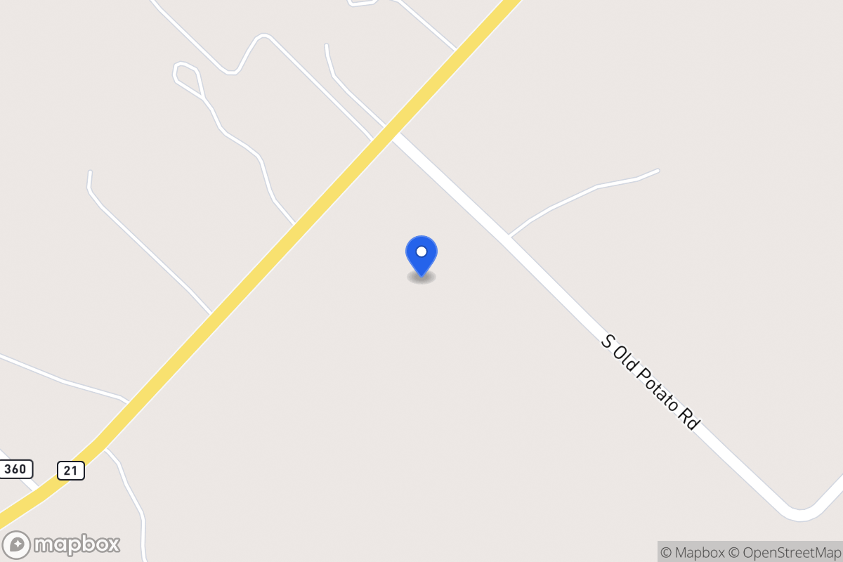 Map of 986 S Old Potato Rd, Paige, Tx 78659, Paige