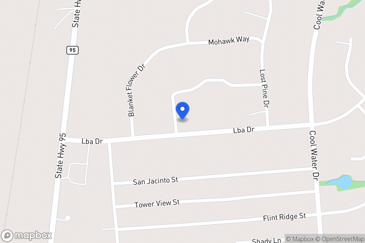 Map of 150  Lba Dr , Bastrop, Tx 78602, Bastrop