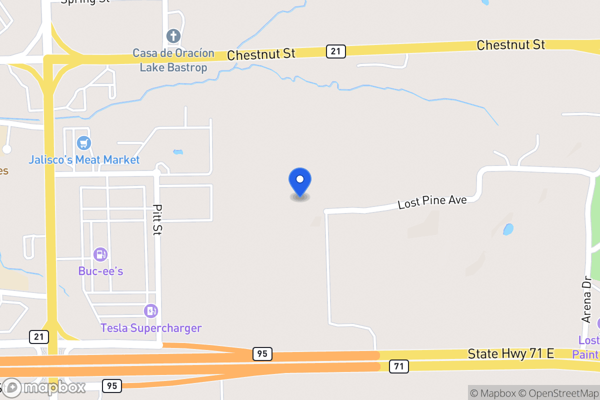 Map of 2100  Austin , Bastrop, Tx 78602, Bastrop