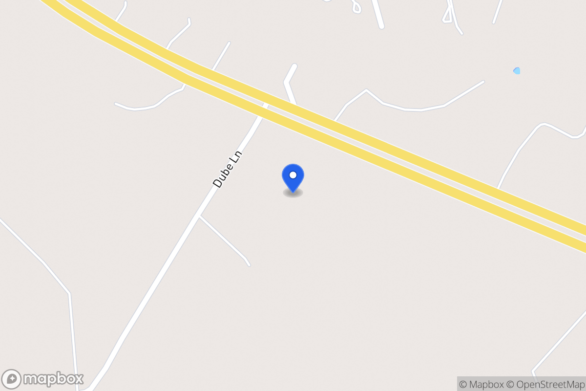 Map of 101  Dube Ln , Mcdade, Tx 78650, Mcdade