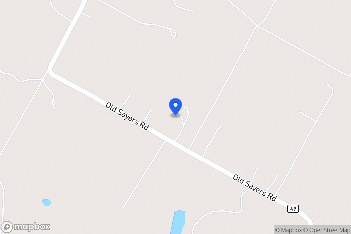 Map of 941  Old Sayers Rd , Elgin, Tx 78621, Elgin