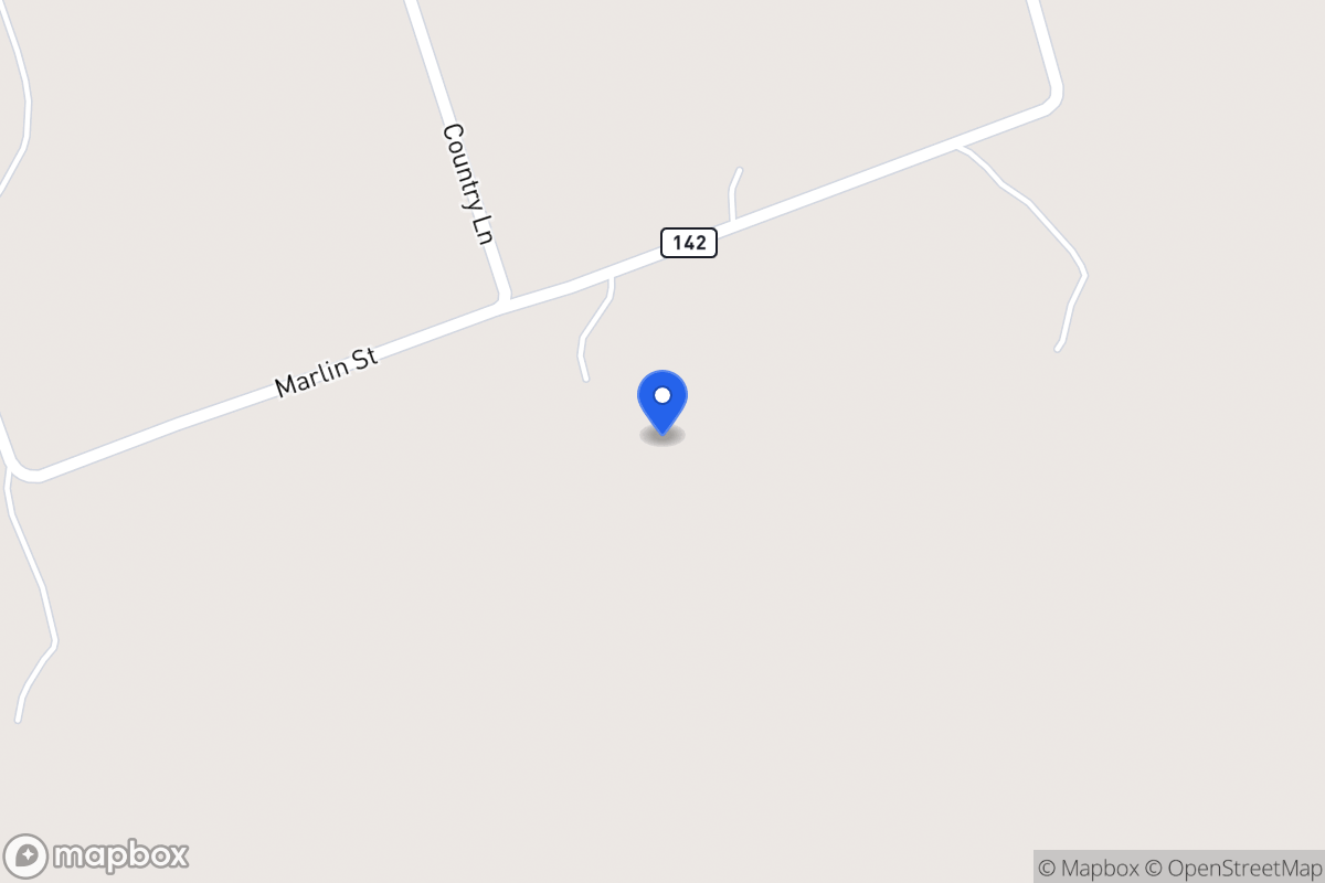 Map of 873  Marlin St , Mcdade, Tx 78650, Mcdade