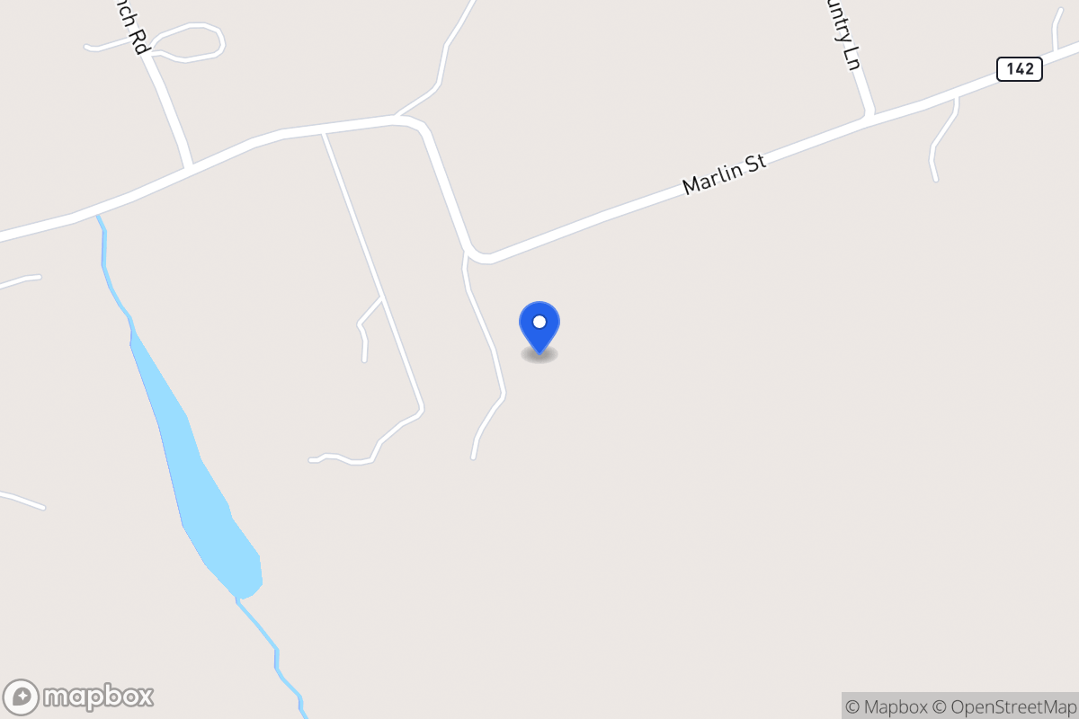 Map of 801  Marlin St , Mcdade, Tx 78650, Mcdade