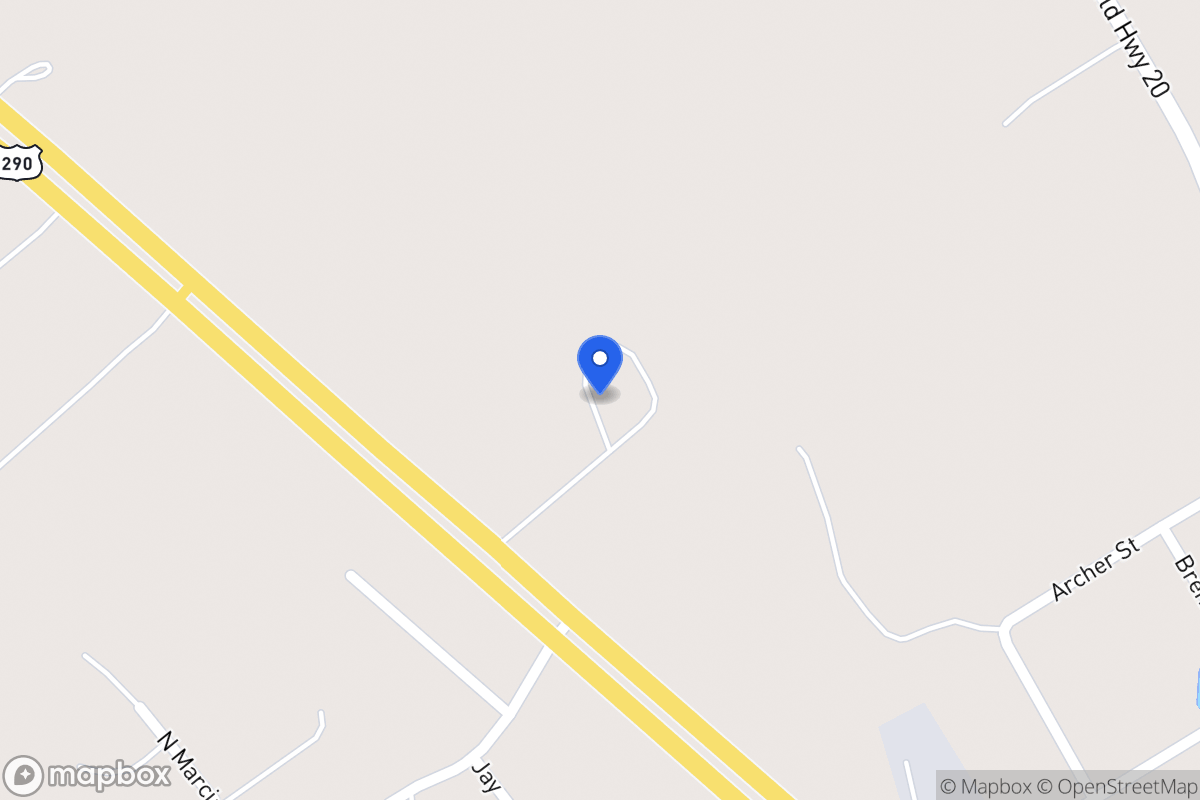 Map of 1680 E Us 290 , Mcdade, Tx 78650, Mcdade