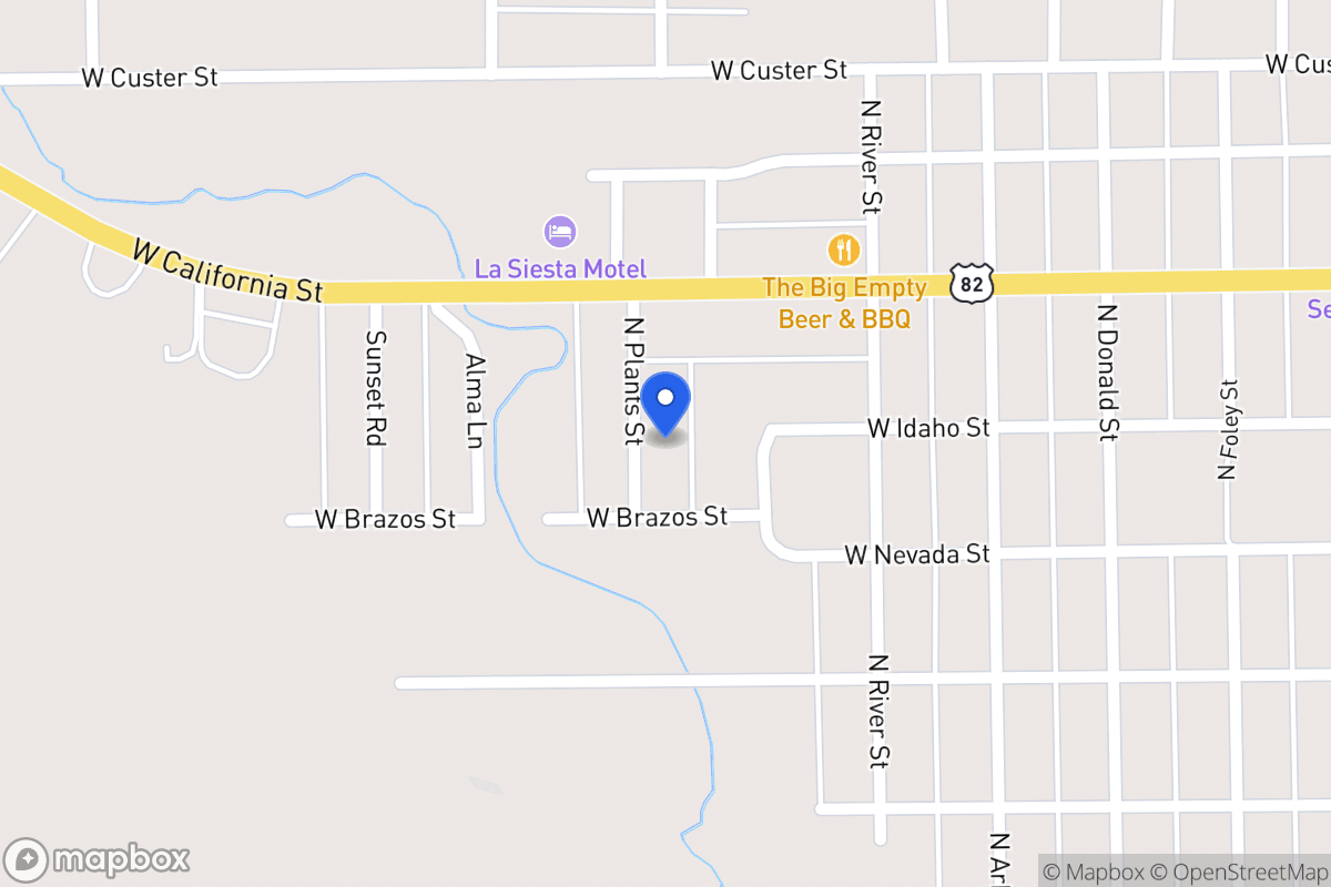 Map of 606 N Plants , , Tx