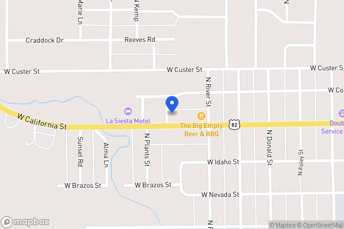 Map of 710 W California , , Tx