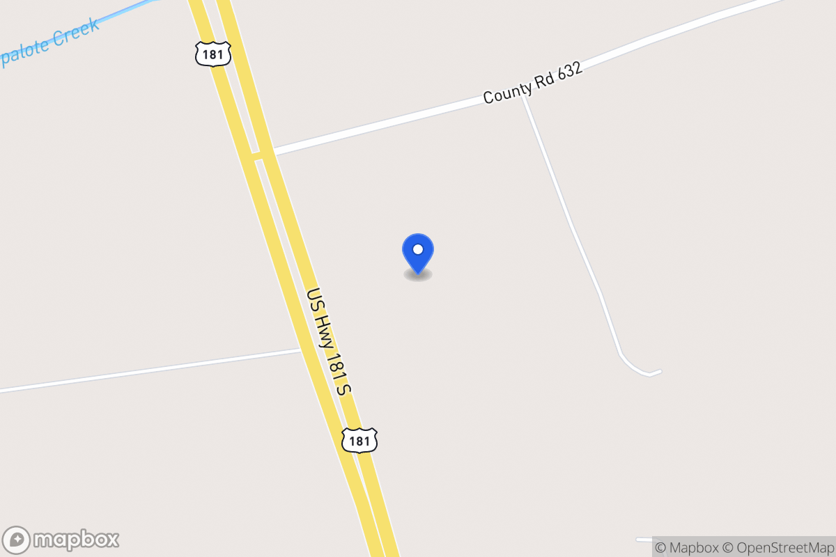 Map of 162  Cr 632 , Sinton, Tx 47838, Sinton