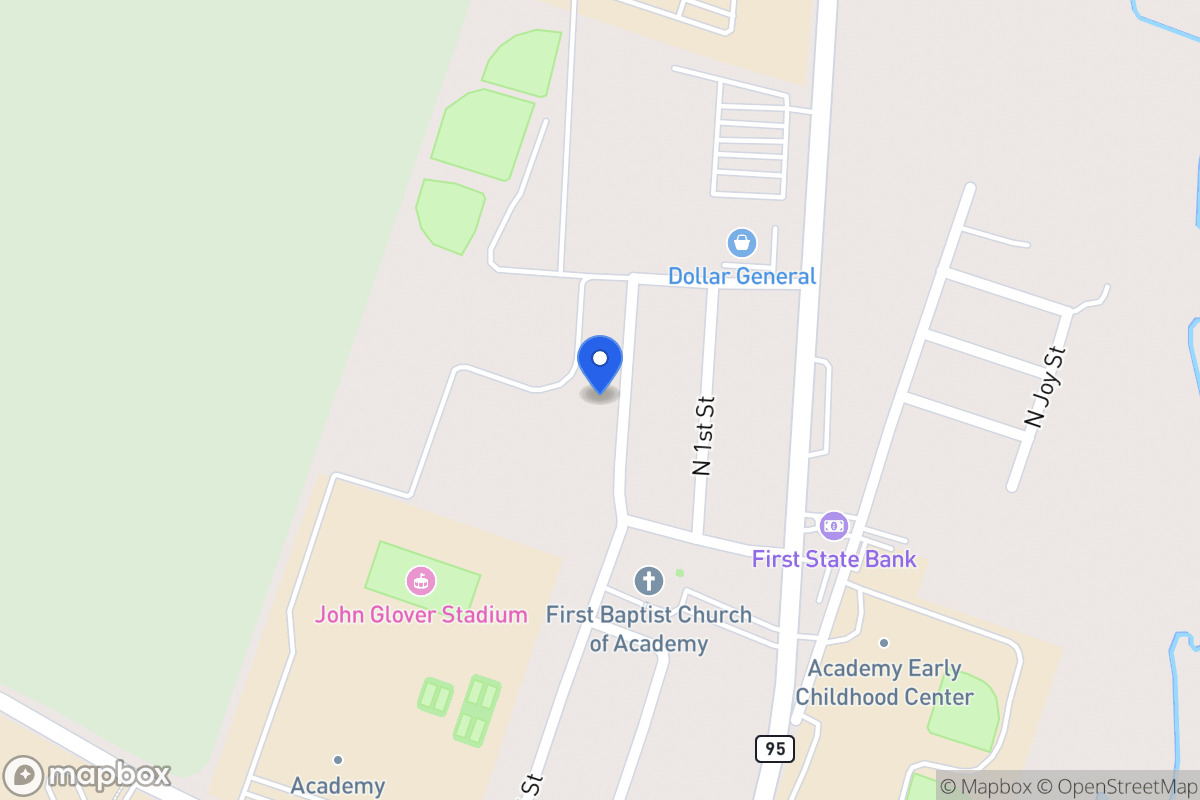 Map of 408 N Second St, Little River Academy, Tx 76554, Little River Academy