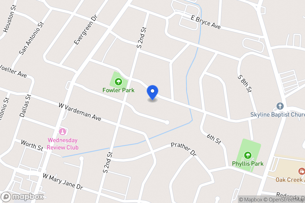 Map of 110 E Fowler Ave, Killeen, Tx 76541, Killeen