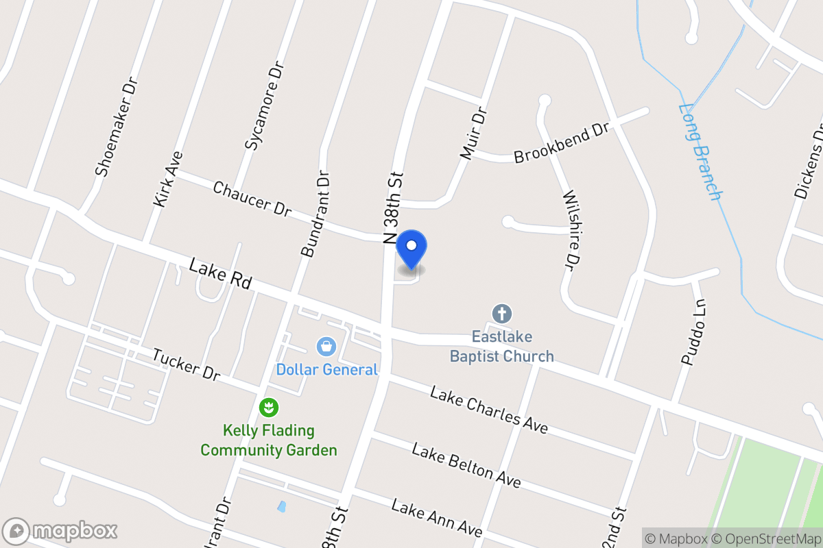 Map of 1704 N 38th St, Killeen, Tx 76543, Killeen