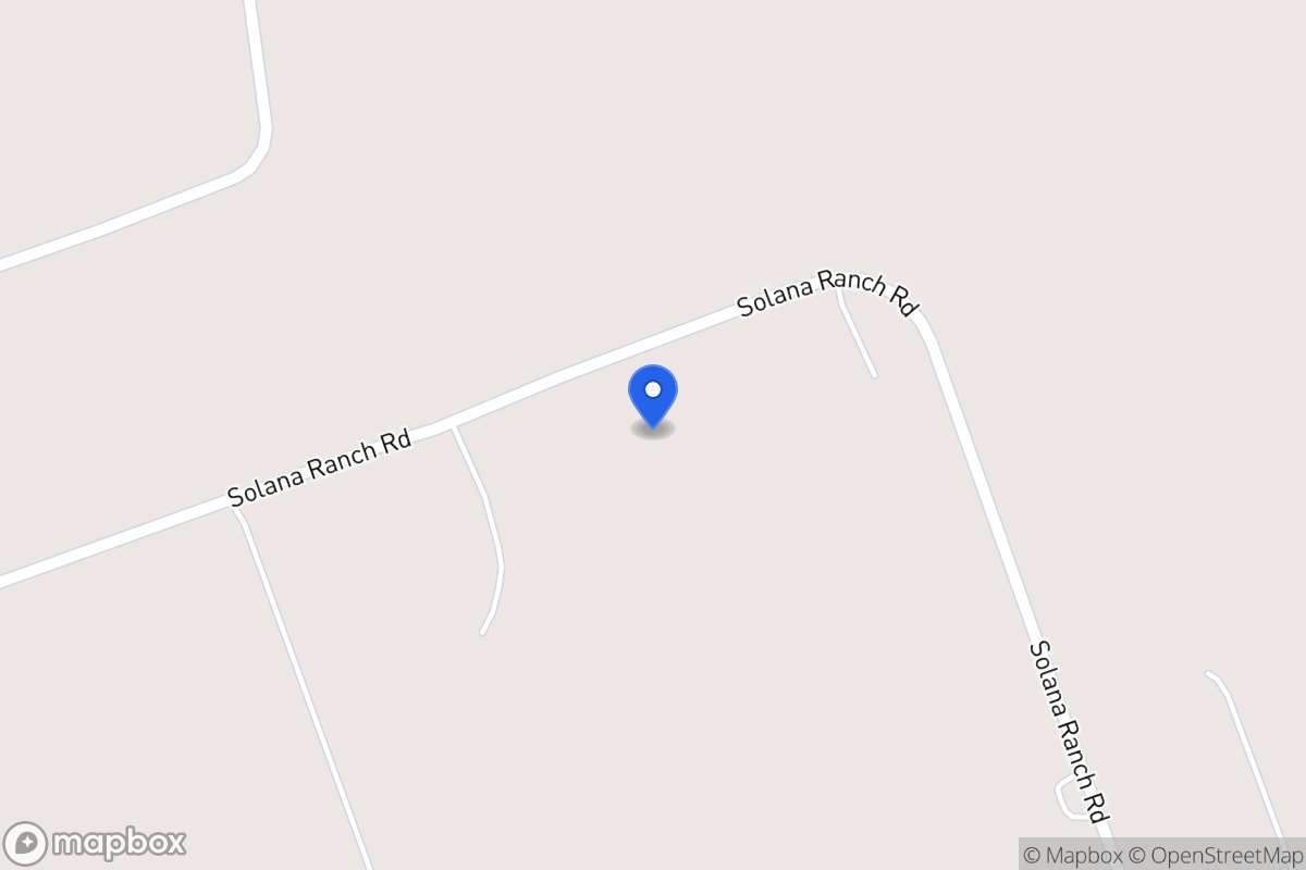 Map of Solana Ranch Rd, Salado, Tx 76571, Salado