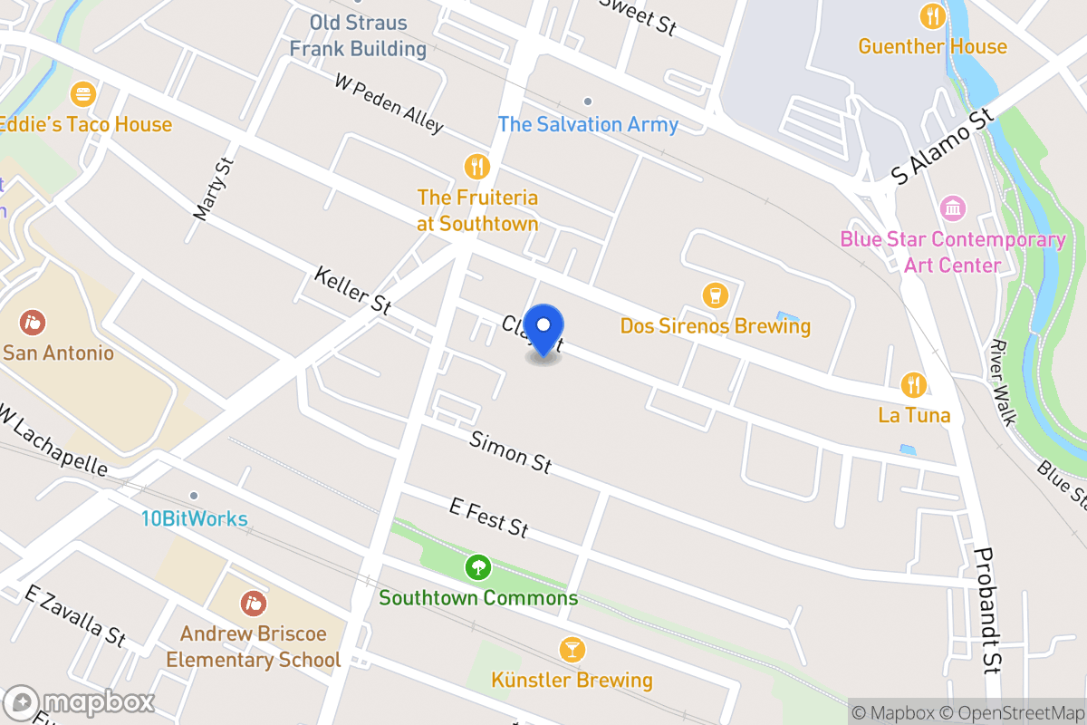 Map of 128  Clay St
