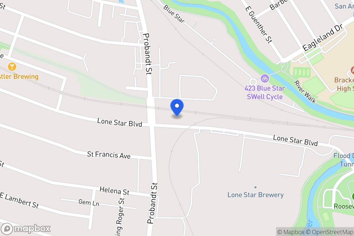 Map of 429  Lone Star Blvd