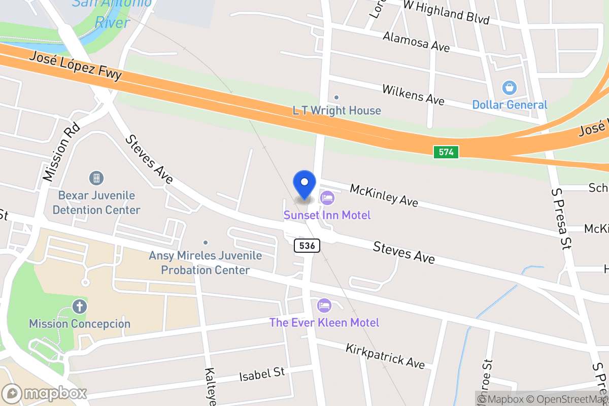 Map of 1111  Roosevelt Ave